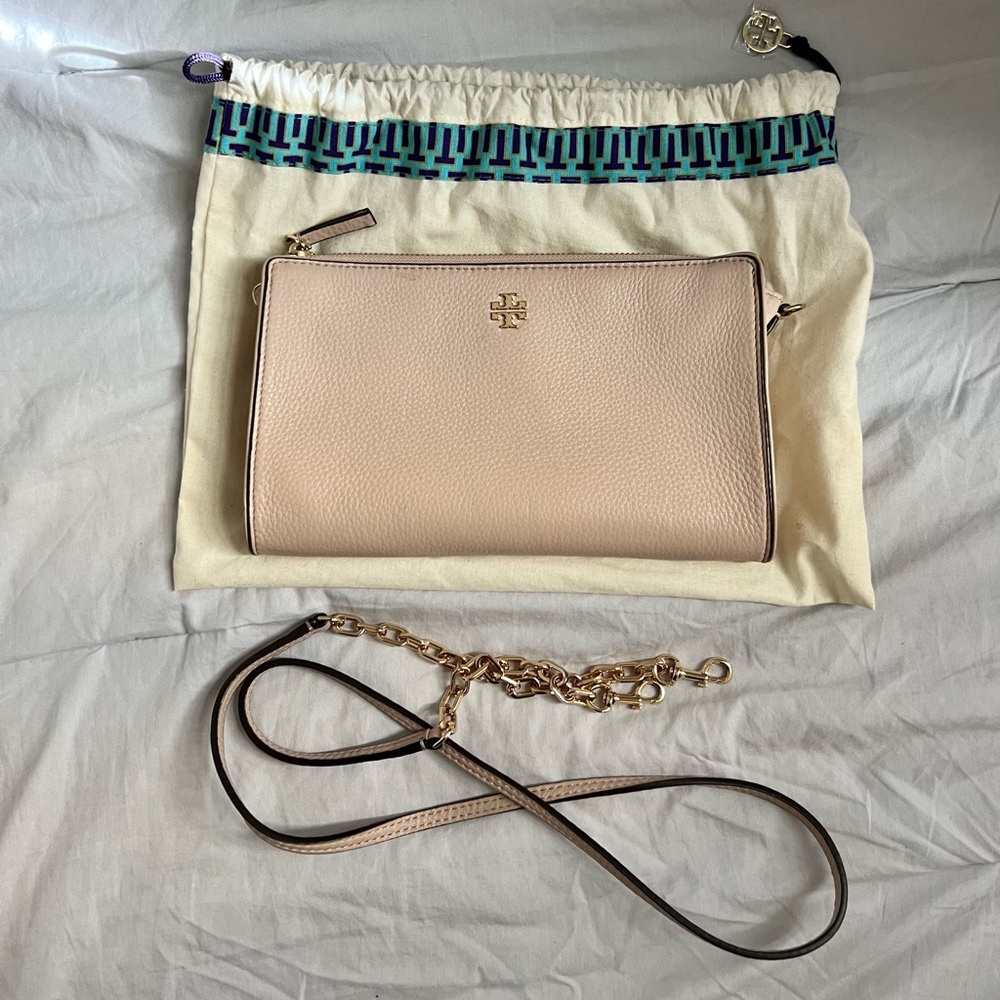 Tory Burch Light Pink Carter Slim Crossbody